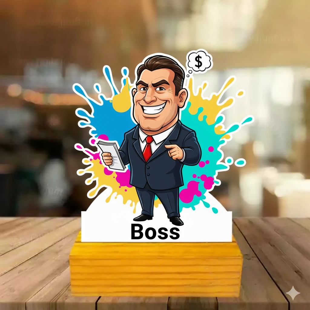 Boss Caricature
