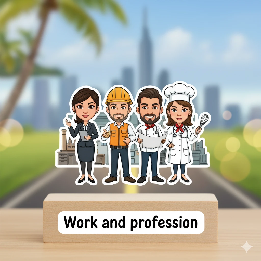 Work and profession Caricature
