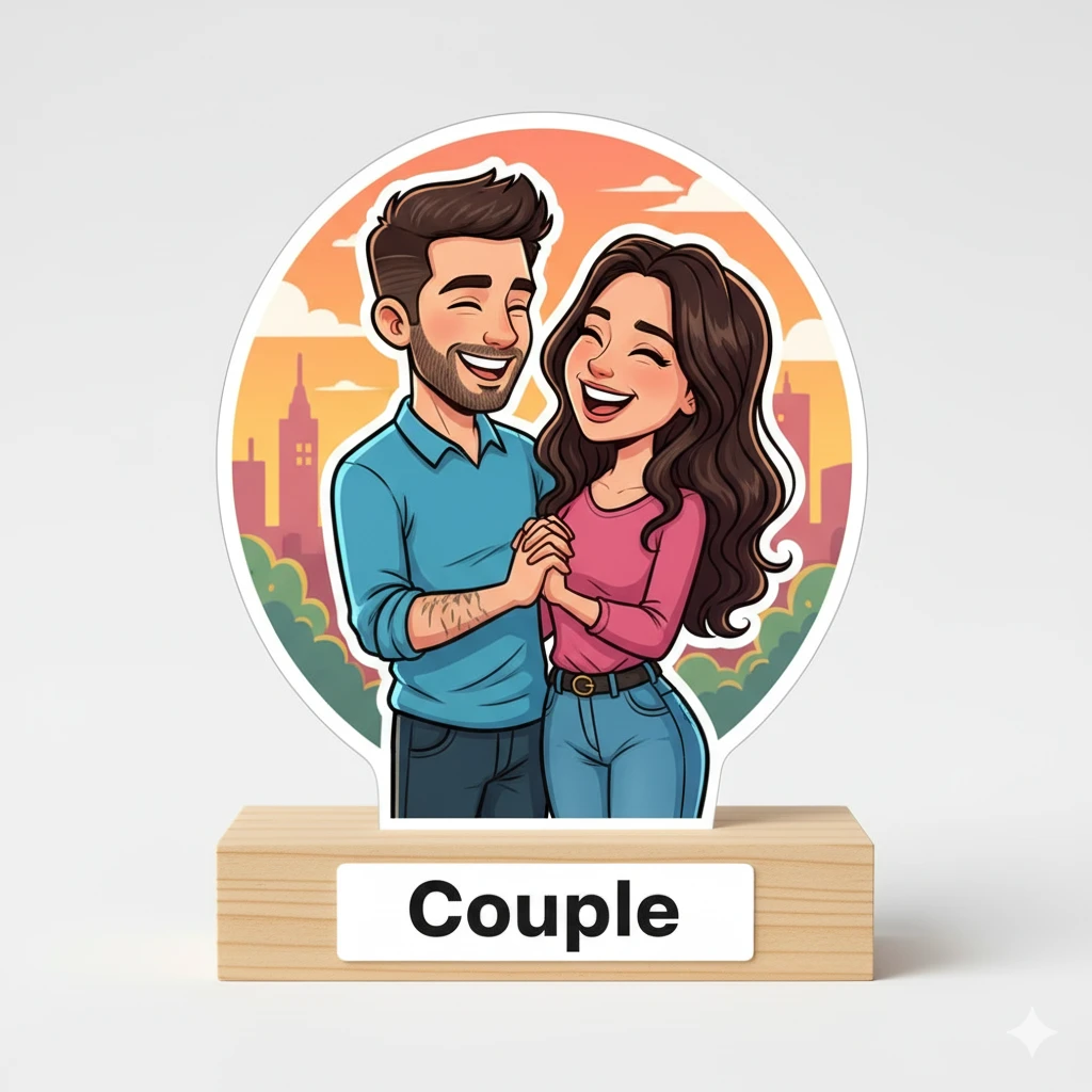 Couple Caricature